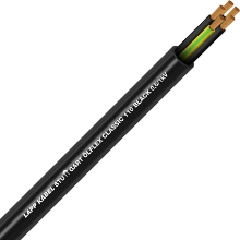 Show details for Black Flex Numbered 600/1000V 5G4