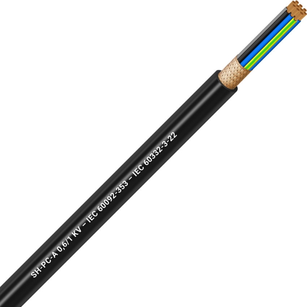 Picture of Armoured Multicore 10G1.5 Black