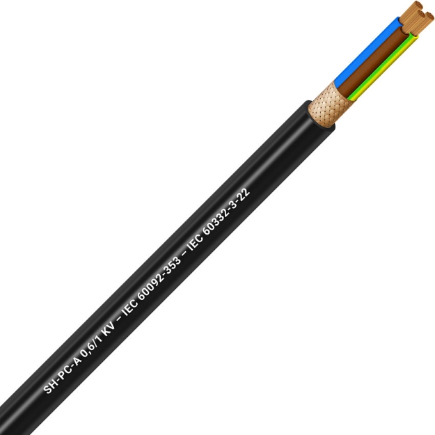 Picture of Armoured Multicore 3G1.5 Black