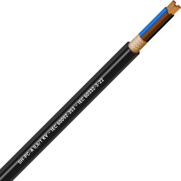 Picture of Armoured Multicore 3x10 Black