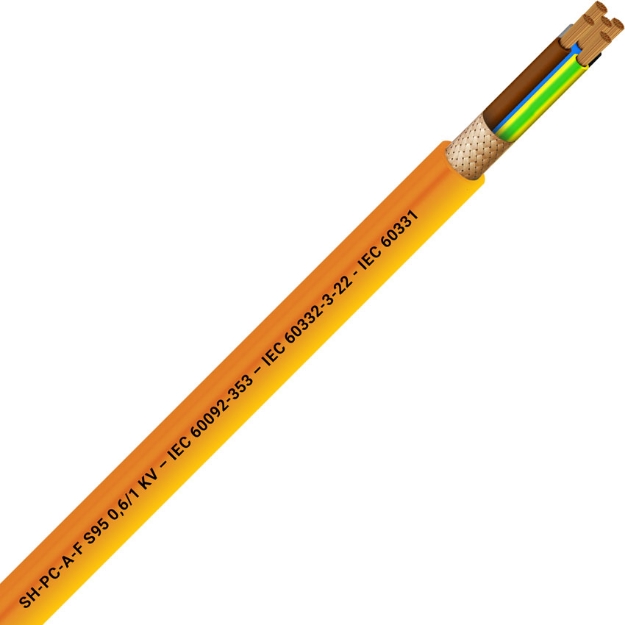 Picture of Armoured Multicore 5G2.5 Orange