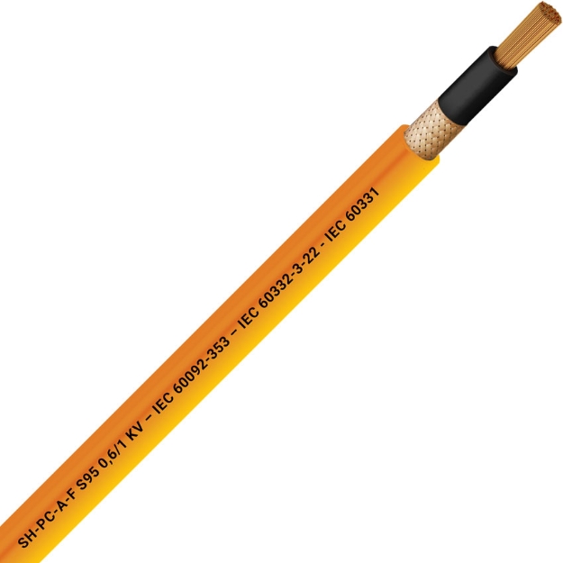 Picture of Armoured Single Core 1x70 Orange