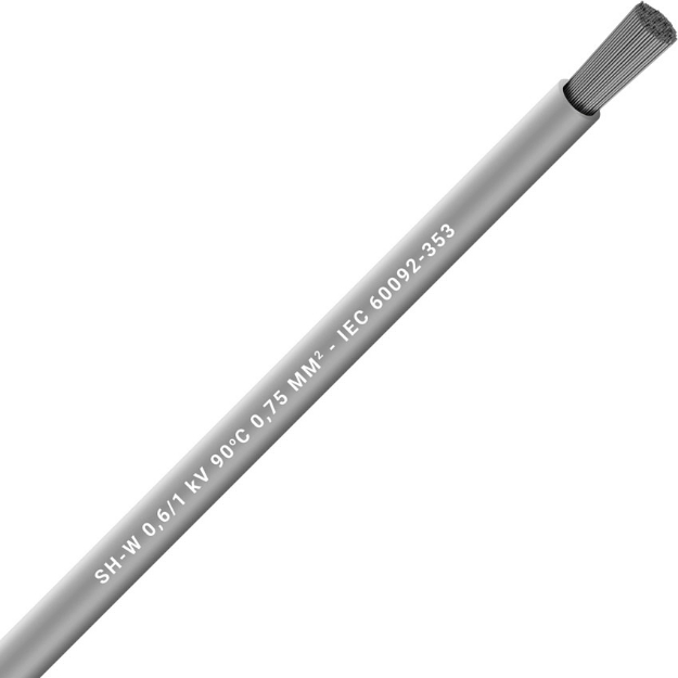 Picture of Unarmoured Single Core 1x10 Grey