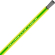 Picture of Unarmoured Single Core 1x10 Yellow/Green