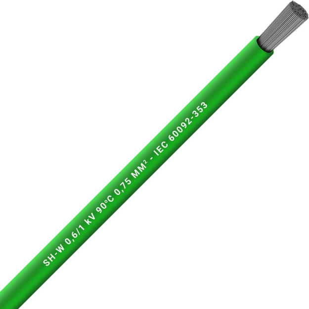 Picture of Unarmoured Single Core 1x70 Green