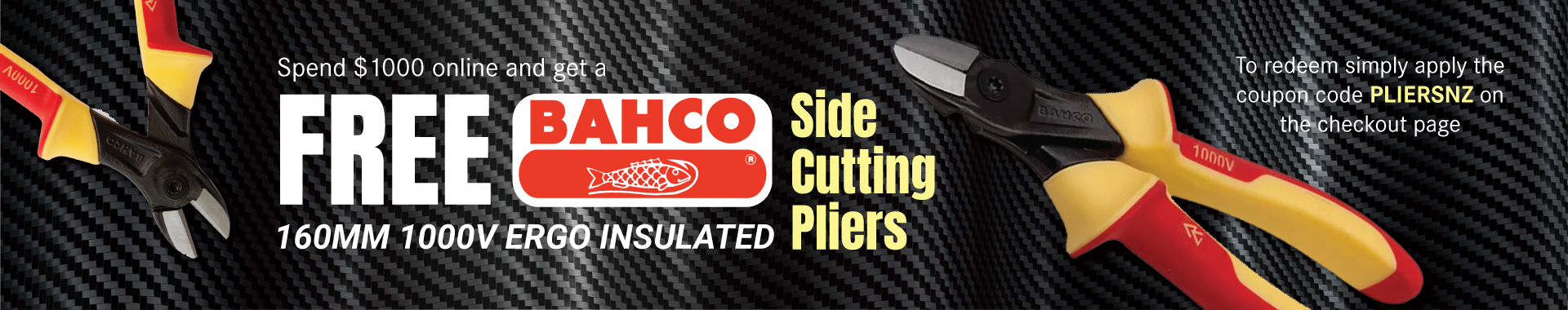 BAHCO Side Cutting Pliers