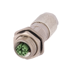 Show details for CONNECTOR (M12 X) SOCKET WALL