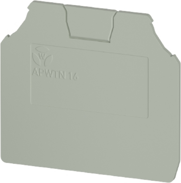 Picture of End Plate - 16mm - WTN - Grey