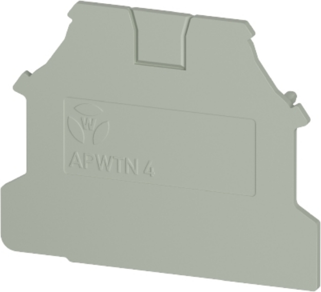 Picture of End Plate - 2.5mm - WTN - Grey