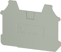 Show details for End Plate - 2.5mm - WTN - Grey