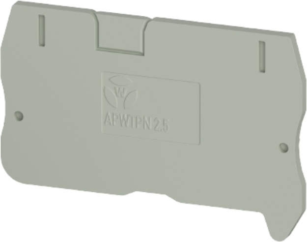 Picture of End Plate - 2.5mm - WTPN - Grey