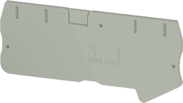 Picture of End Plate - 2.5mm - WTPN - Grey