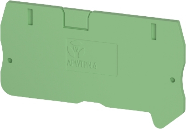 Picture of End Plate - 4mm - WTPN - Green