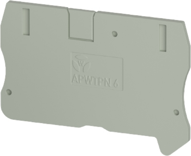 Picture of End Plate - 6mm - WTPN - Grey