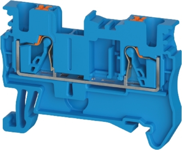 Picture of Push Terminal -16mm -WTPN - Blue