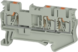 Show details for Push Terminal -16mm -WTPN - Grey