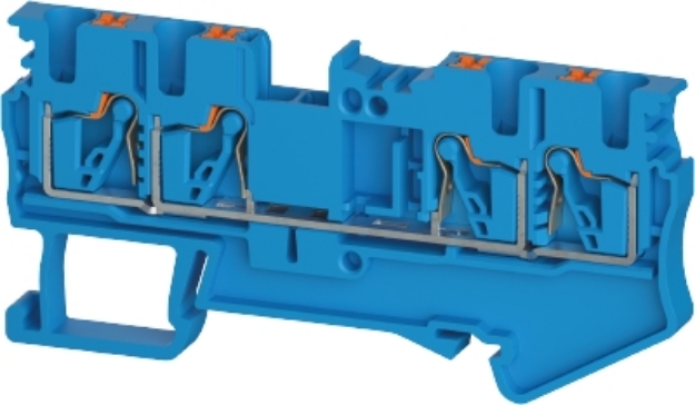 Picture of Push Terminal -16mm -WTPN - Blue