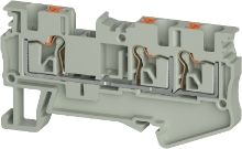 Show details for Push Terminal - 4mm -WTPN - Grey