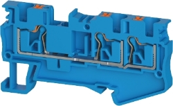 Show details for Push Terminal - 4mm -WTPN - Blue