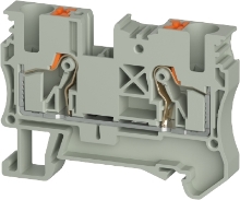 Show details for Push Terminal - 6mm -WTPN - Grey