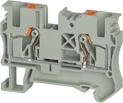 Show details for Push Terminal - 6mm -WTPN - Grey