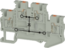 Show details for Push Multi Tier Terminal - 2.5mm - WTPN E Diode