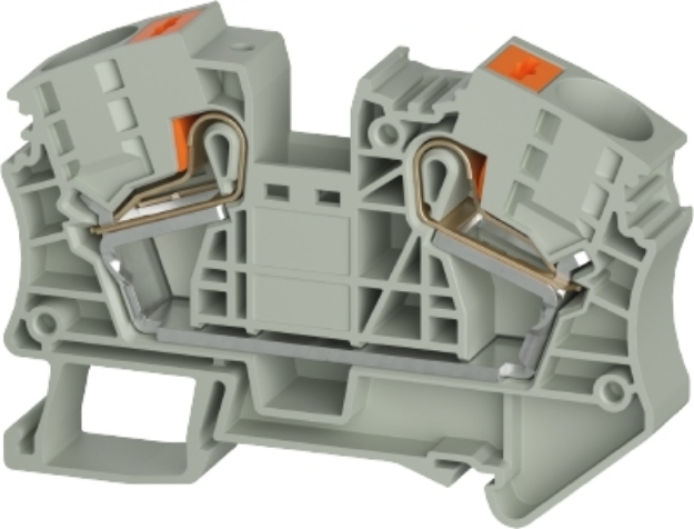 Picture of Push Terminal -16mm -WTPN - Grey
