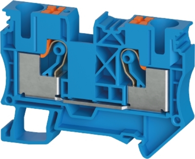 Picture of Push Terminal -10mm -WTPN - Blue