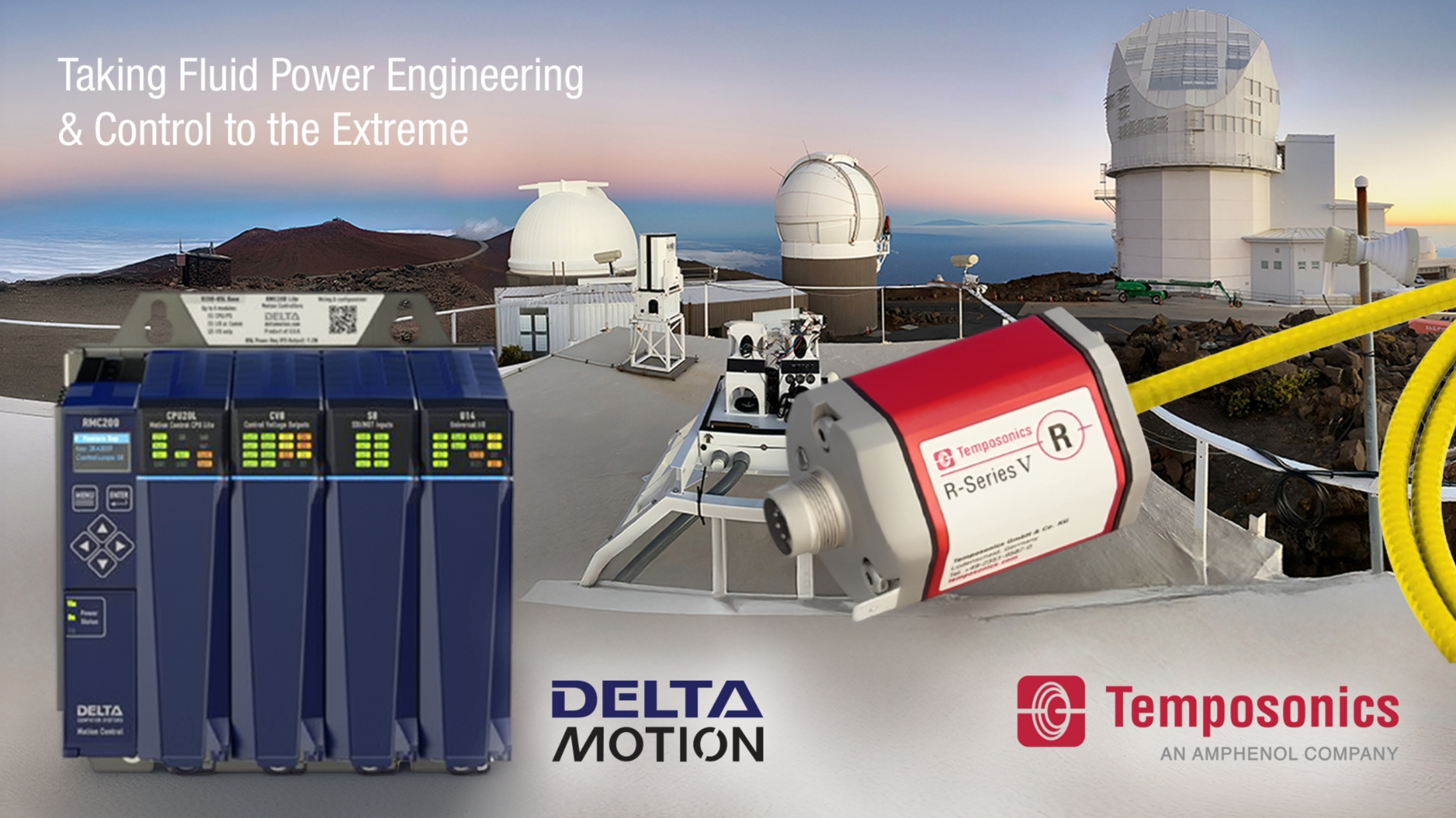 Delta Motion and Temposonics Specified for U.S. Space Force Telescope