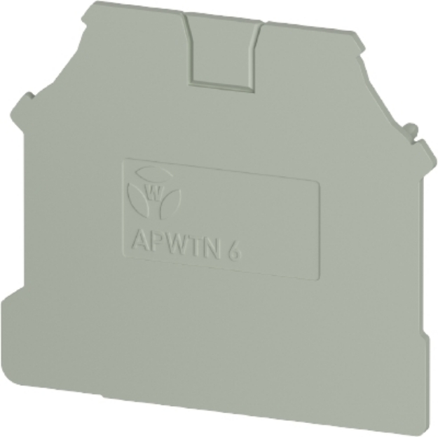 Picture of End Plate - 6mm - WTN - Grey