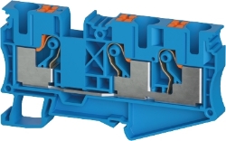 Show details for Push Terminal - 10mm -WTPN - Blue
