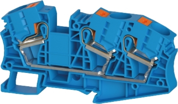 Picture of Push Terminal - 16mm -WTPN - Blue