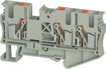 Show details for Push Terminal - 6mm -WTPN - Grey