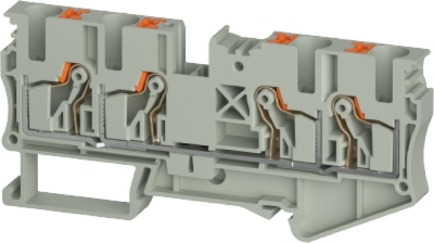 Picture of Push Terminal - 6mm -WTPN - Grey
