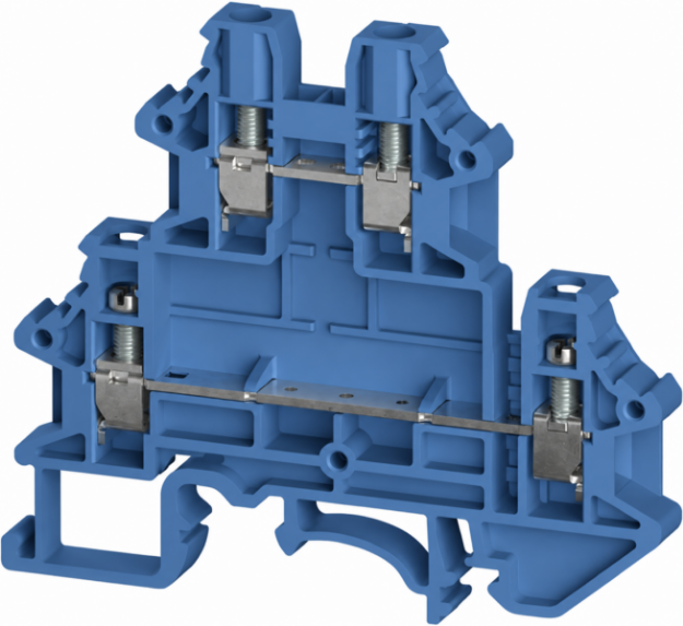 Picture of Screw Multi Tier Terminal - 4mm -WTN E Blue